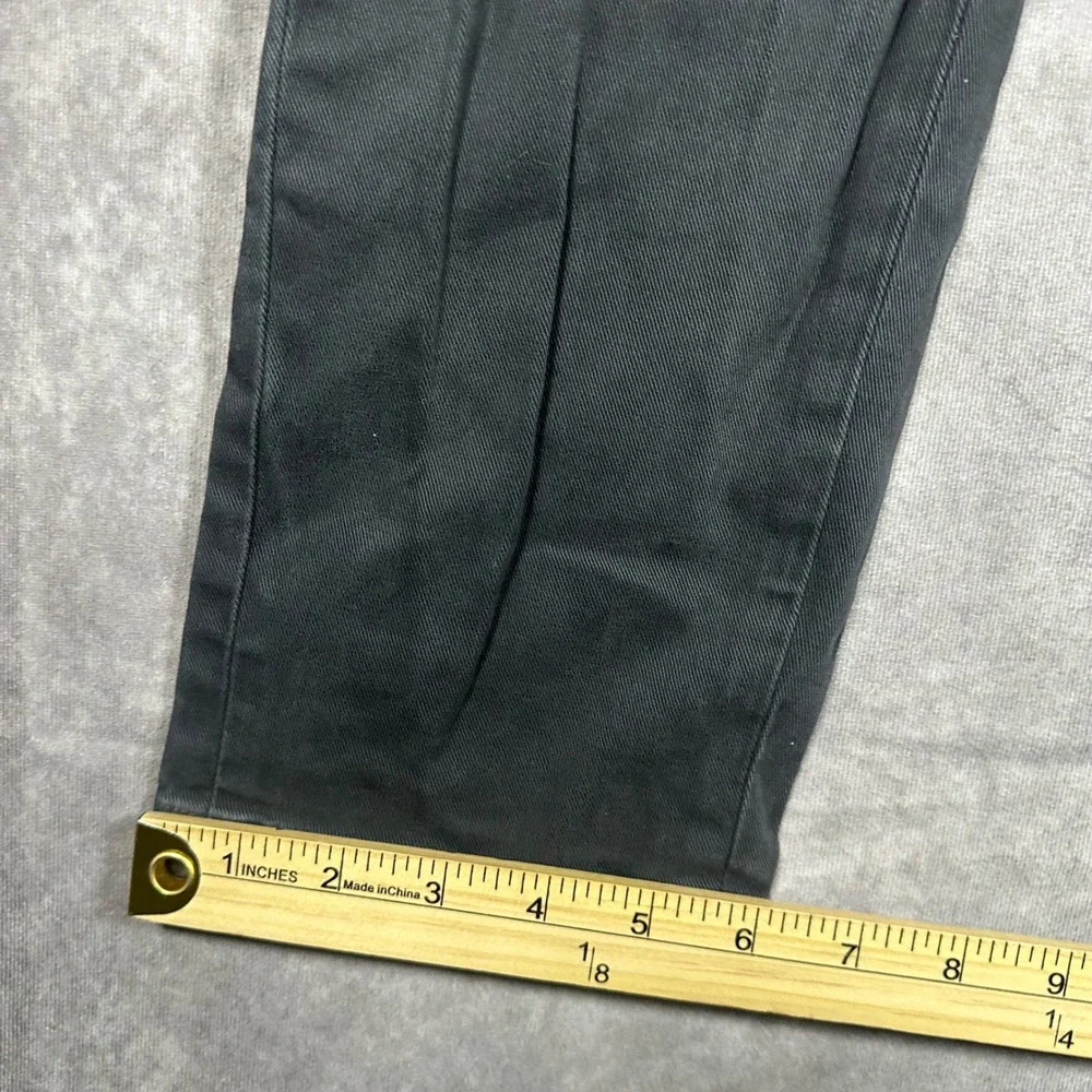 Department Five Mens Chino Pants Dark Grey Slim Fit Made in Italy Size 32 Luxury